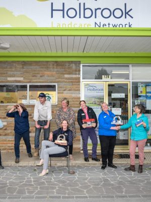 The staff of Holbrook Landcare Network