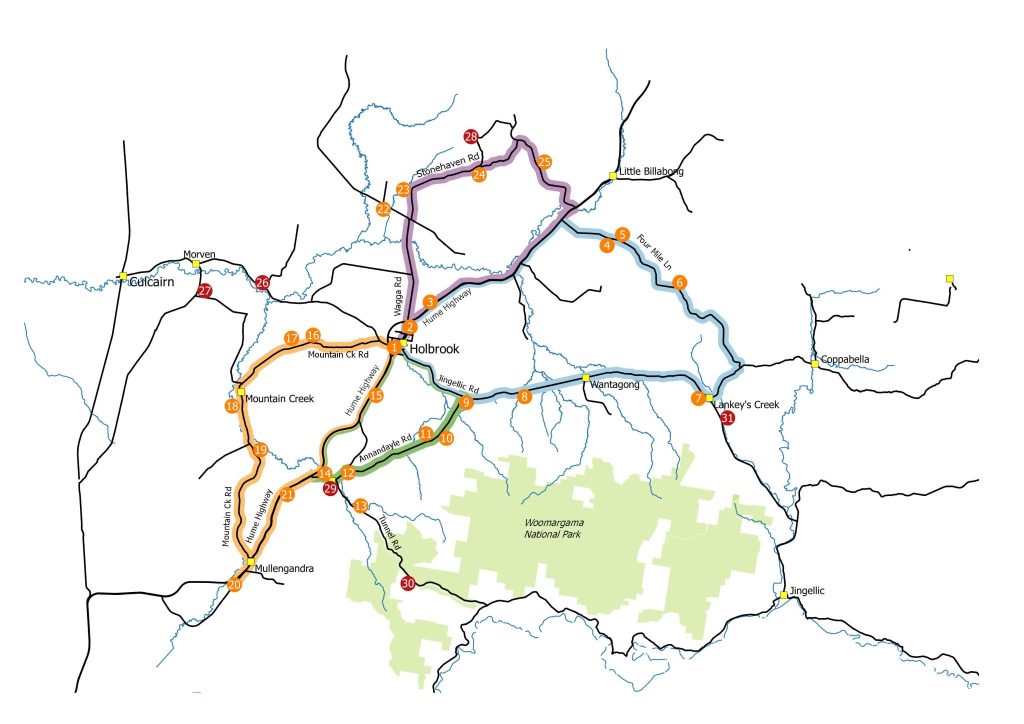 Holbrook Self-drive Ecotour Map v2