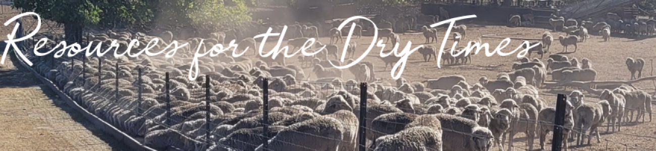 Resources for the Dry Times